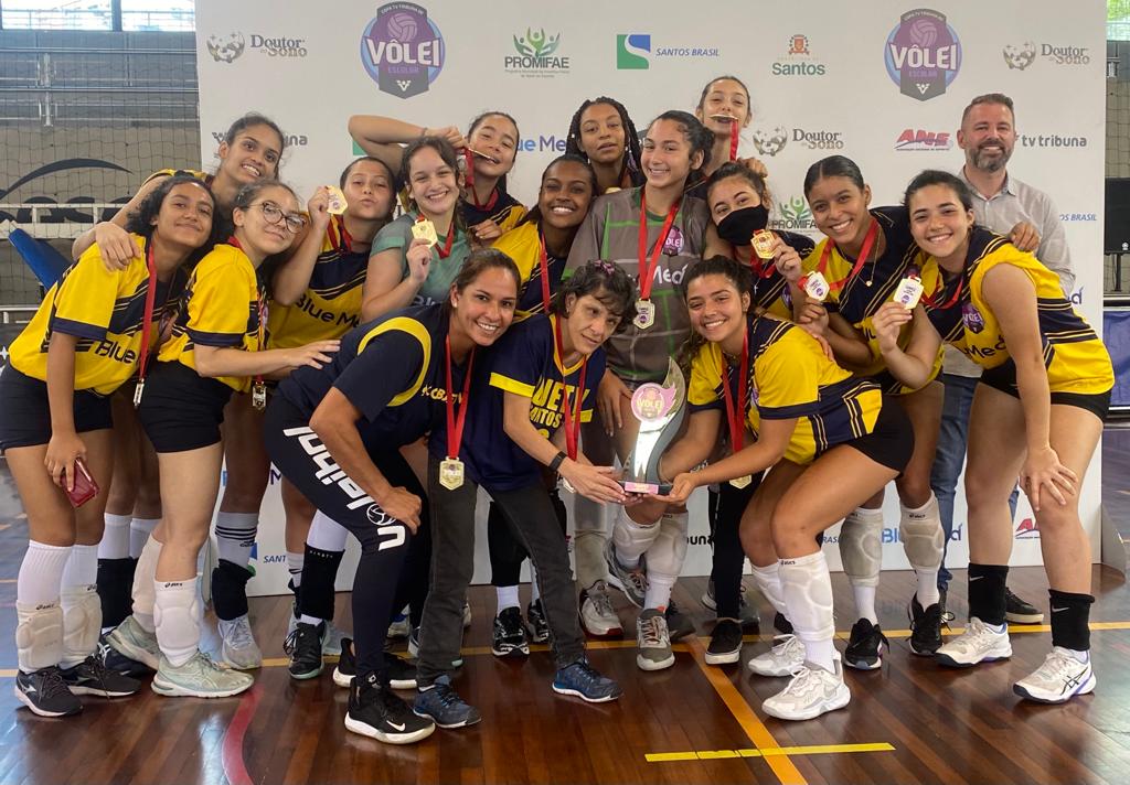 Equipe santista vence Praia Grande no Campeonato Paulista de Vôlei